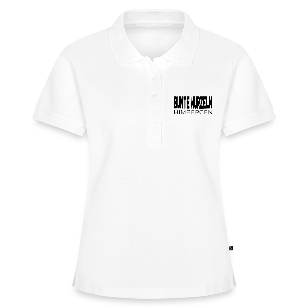 Bunte Wurzeln Himbergen V&H - Frauen Premium Polo-Shirt - Weiß