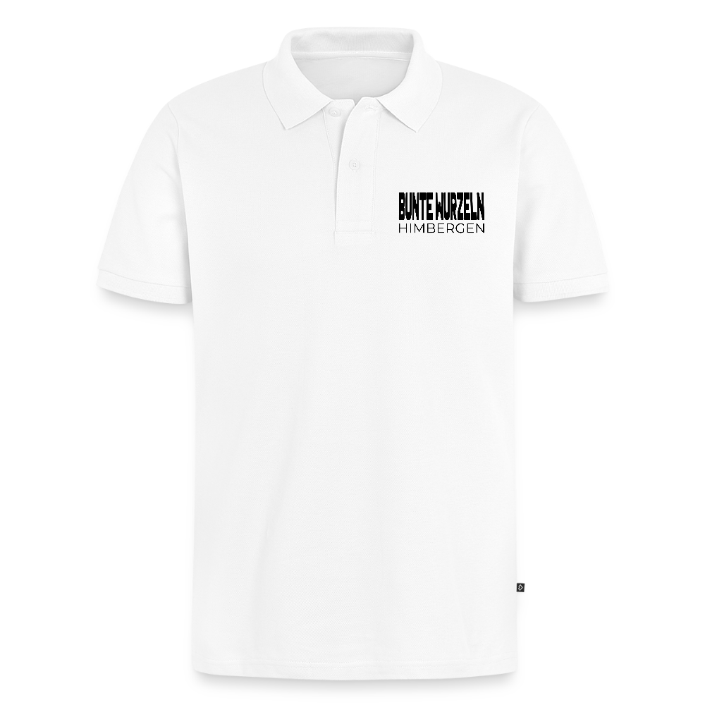 Bunte Wurzeln Himbergen V&H - Herren Premium Polo-Shirt - Weiß