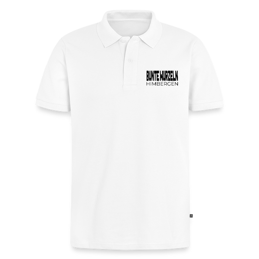 Bunte Wurzeln Himbergen V&H - Herren Premium Polo-Shirt - Weiß