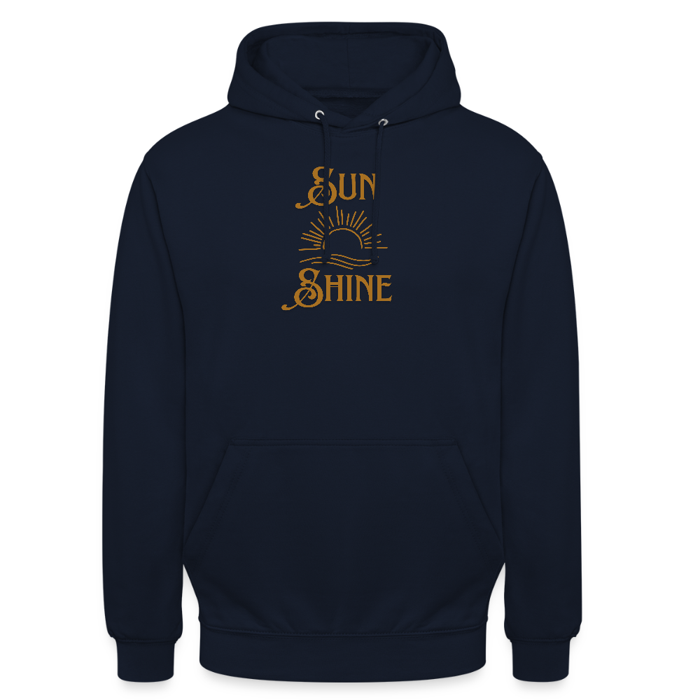 Sun Shine - Unisex Hoodie - Navy