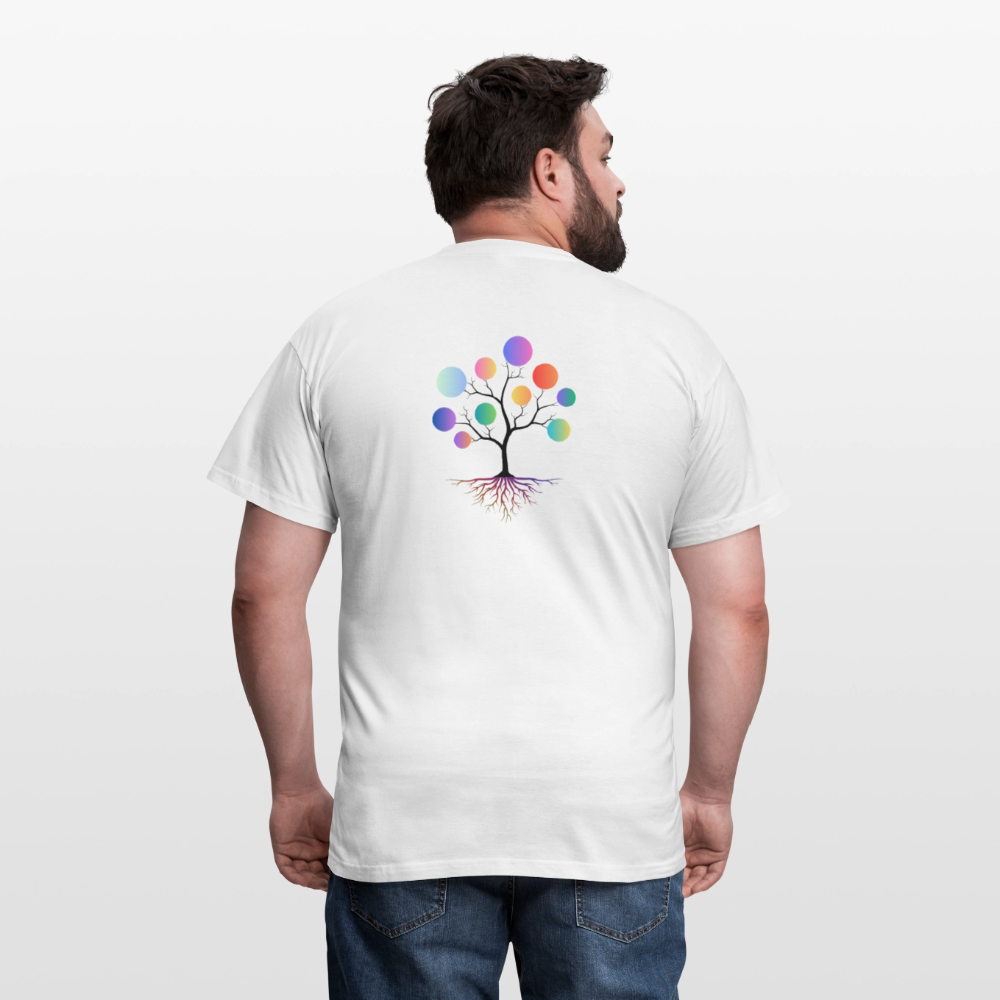 Bunte Wurzeln Himbergen V&H - Herren T-Shirt - Weiß