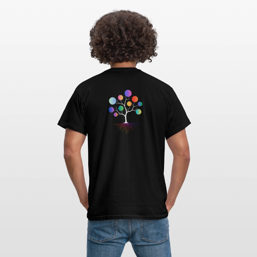 Bunte Wurzeln Himbergen V&H - Herren T-Shirt - Schwarz