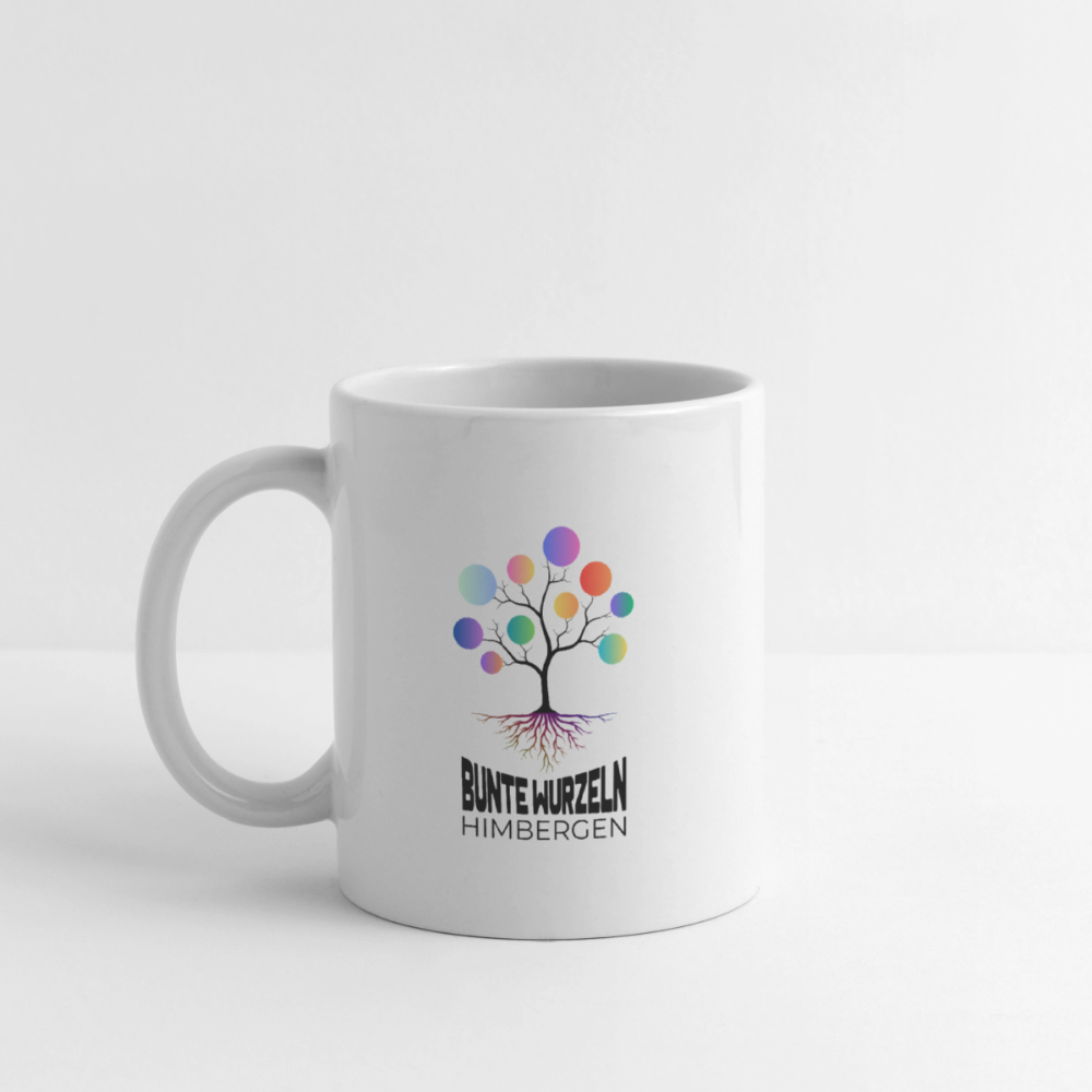 Tasse Bunte Wurzeln - Himbergen - Weiß