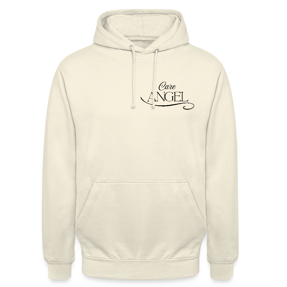 Unisex Hoodie - Care Angel (Brust) - Vanille-Milchshake