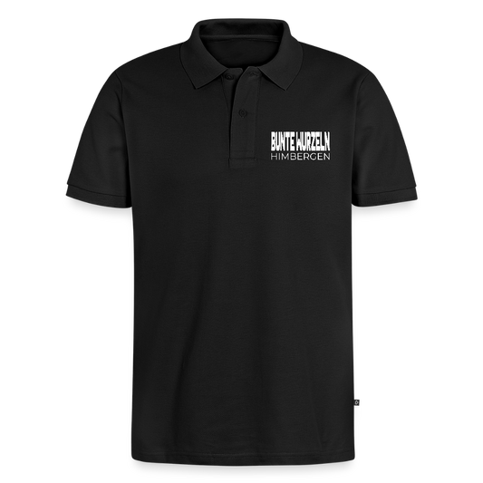Bunte Wurzeln Himbergen V&H - Herren Premium Polo-Shirt - Schwarz