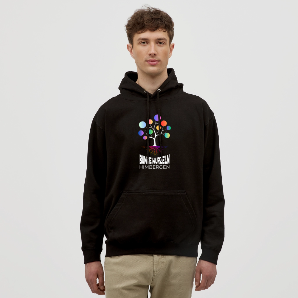 Bunte Wurzeln Himbergen - Unisex Hoodie - Schwarz