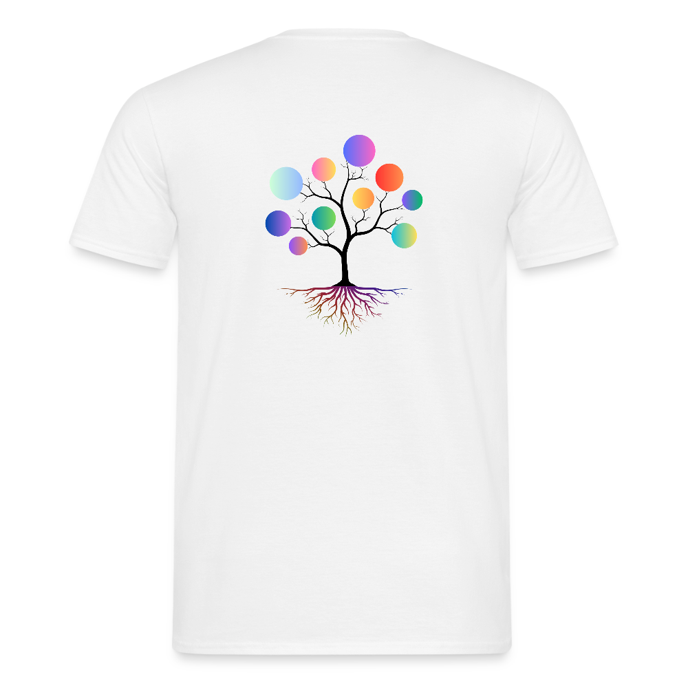 Bunte Wurzeln Himbergen V&H - Herren T-Shirt - Weiß