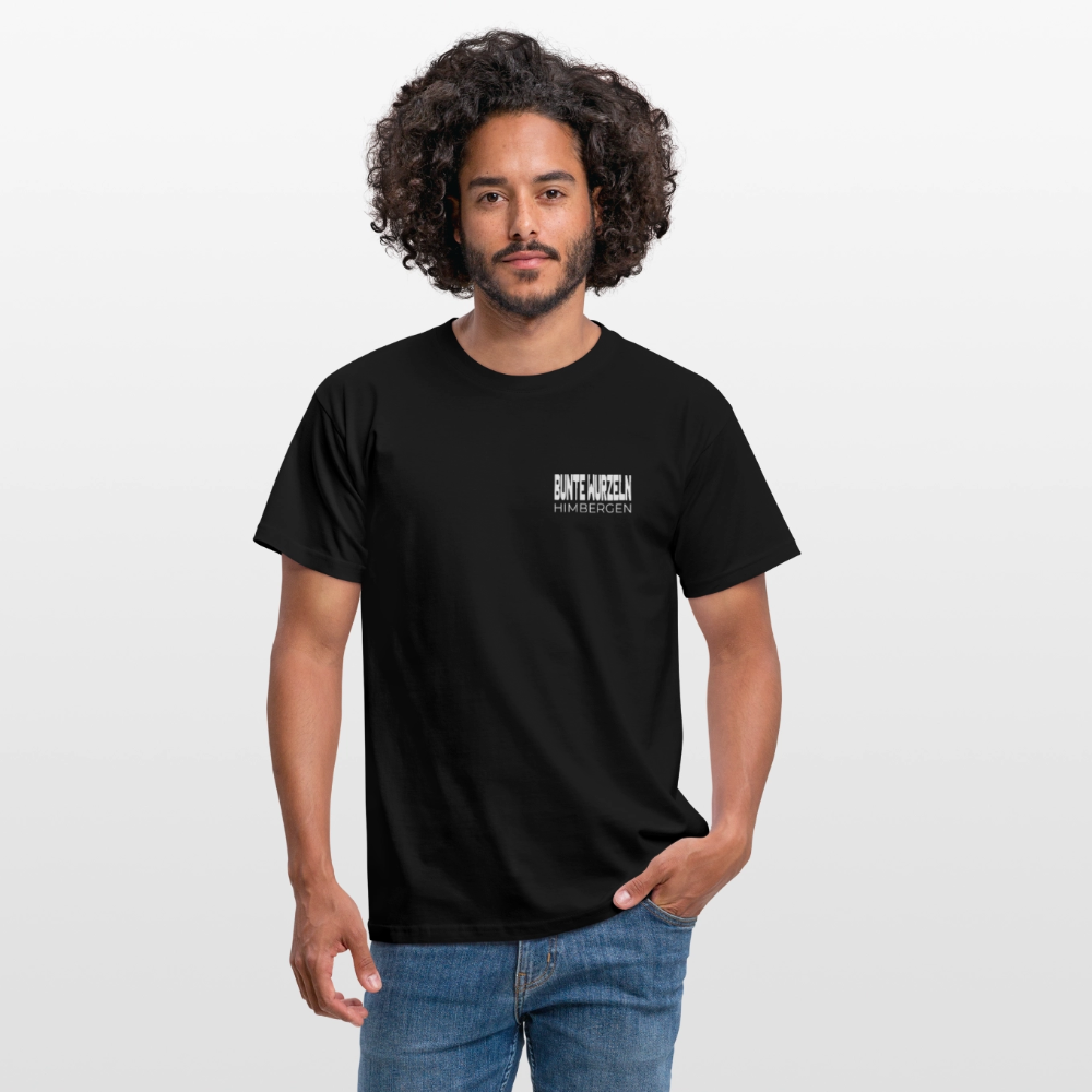 Bunte Wurzeln Himbergen V&H - Herren T-Shirt - Schwarz