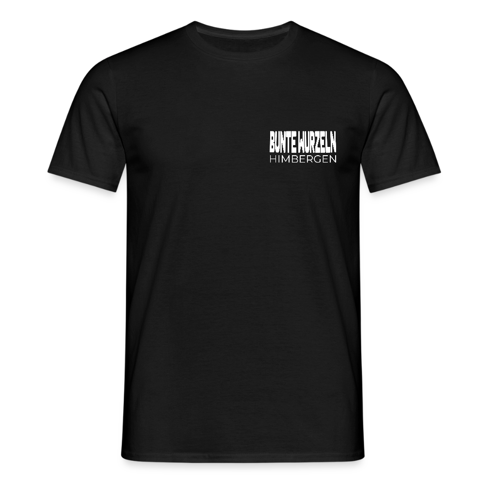 Bunte Wurzeln Himbergen V&H - Herren T-Shirt - Schwarz