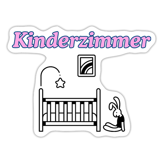 Sticker - Kinderzimmer - Mattweiß