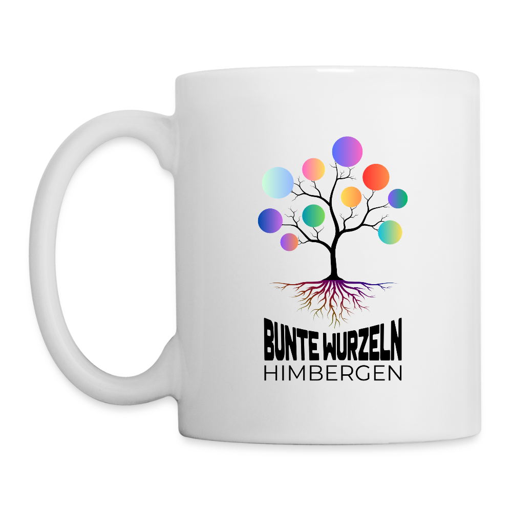 Tasse Bunte Wurzeln - Himbergen - Weiß