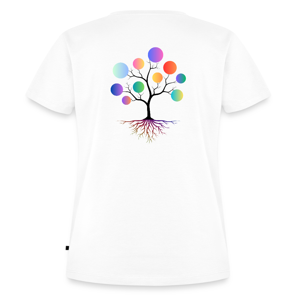 Bunte Wurzeln Himbergen V&H - Frauen Premium T-Shirt - Weiß