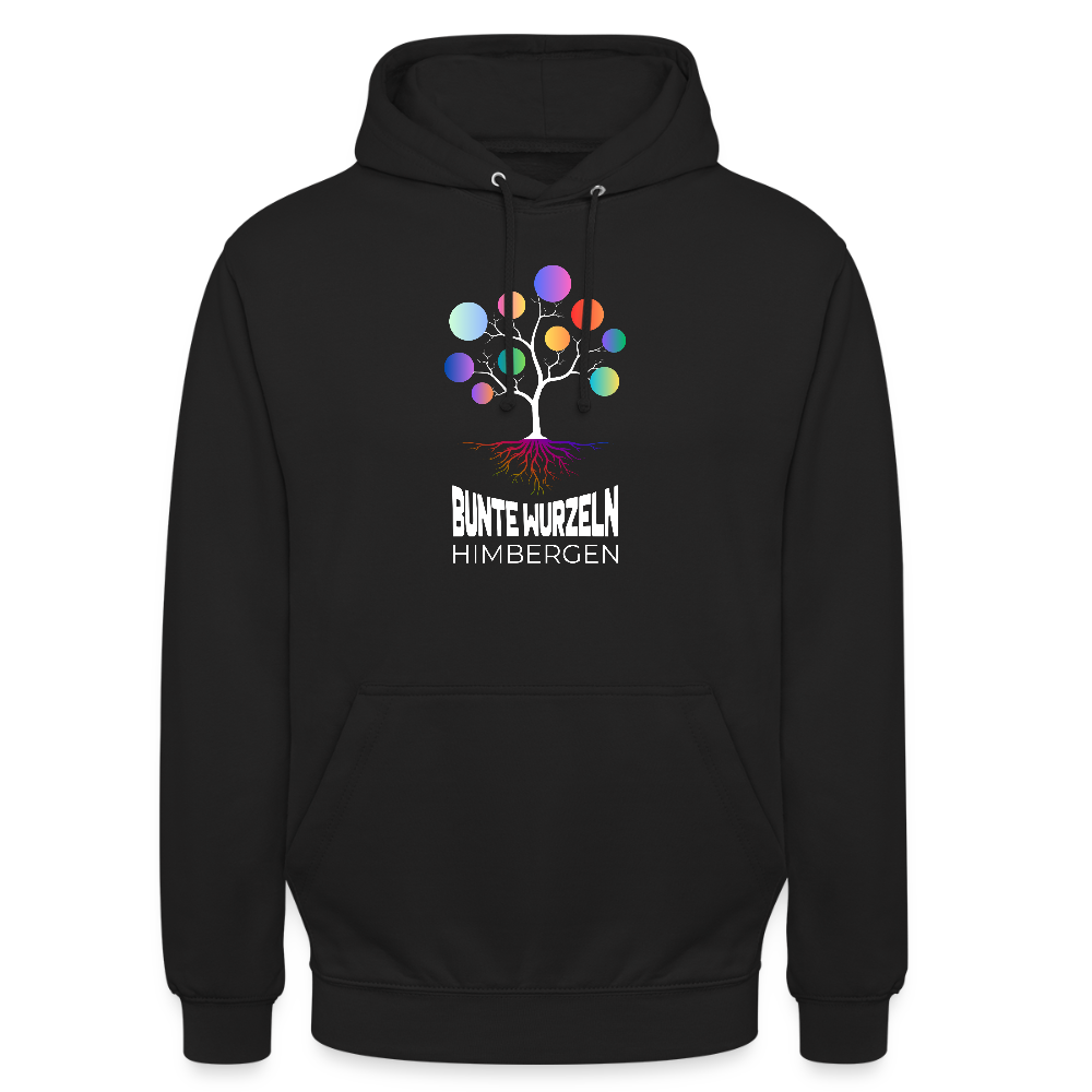 Bunte Wurzeln Himbergen - Unisex Hoodie - Schwarz