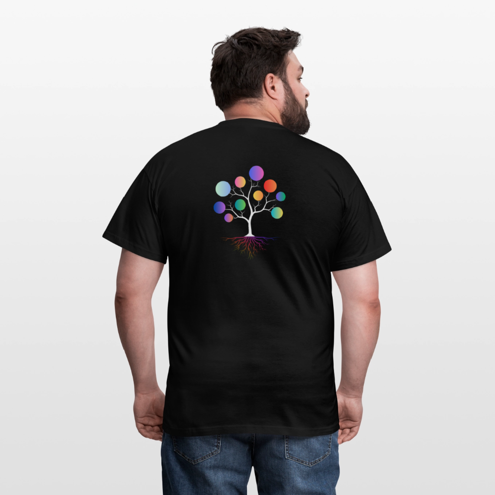 Bunte Wurzeln Himbergen V&H - Herren T-Shirt - Schwarz