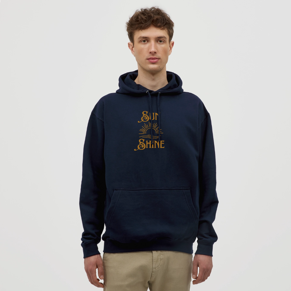 Sun Shine - Unisex Hoodie - Navy