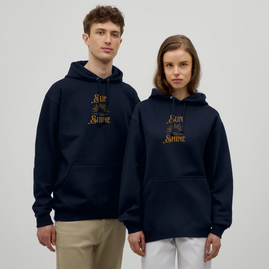 Sun Shine - Unisex Hoodie - Navy