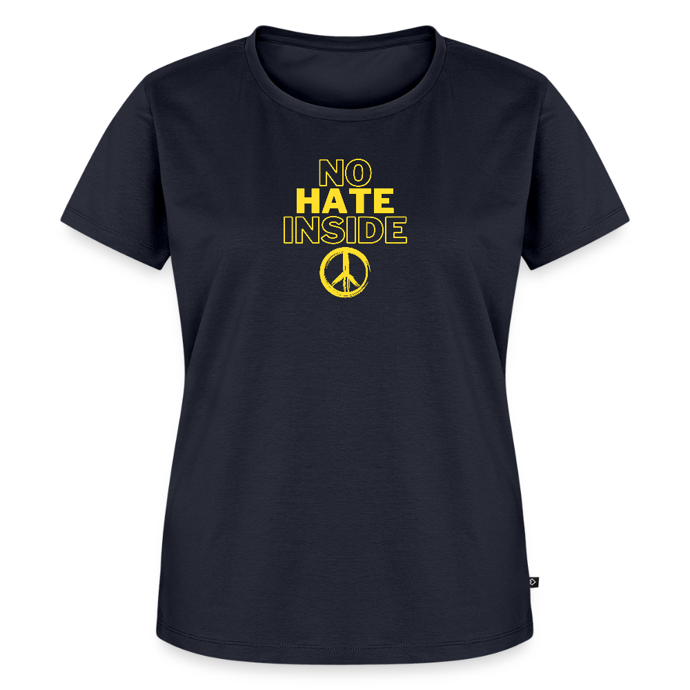 No hate inside - Frauen Premium T-Shirt - Navy