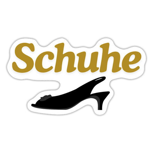 Sticker - Schuhe Damen - Mattweiß