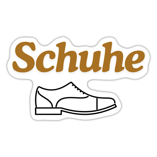 Sticker - Schuhe Herren - Mattweiß
